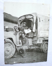 FOTO MILITARE WW1 CAMION