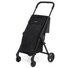 Foppapedretti go fast carrello spesa black nero per la spesa chiudibile e legger