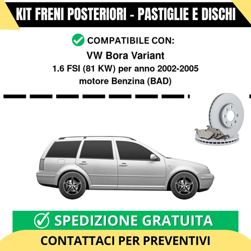 Kit freni posteriori - freni,