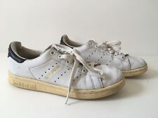 SCARPE SHOES CASUAL ADIDAS STAN SMITH vintage bianche pelle  unisex NUM. 36  2/3