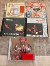 JIMI HENDRIX,,,,5 CD LOT,,,,3 NEAR MINT,,,,2 SEALED