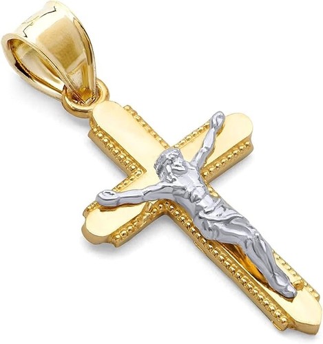 Ciondolo vero oro giallo - , e