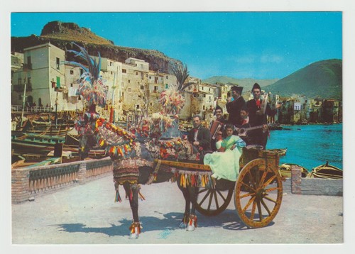 Cefalu palermo cartolina - cefalu',