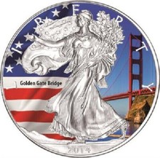 1 OZ USA 2014 GOLDEN GATE