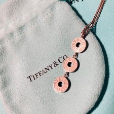 Collana cerchio tripla goccia