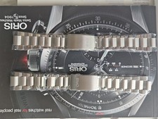Oris Cinturino Orologio da Polso in Acciaio Inox