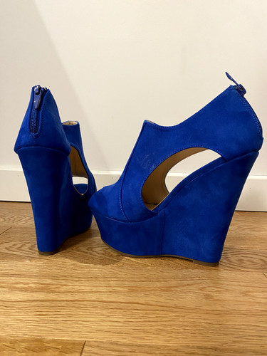 Zeppe blu tacchi - 14, alti