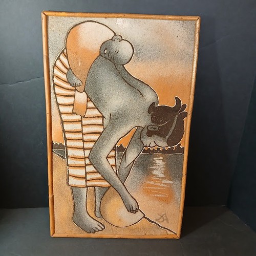 Quadro vintage senegal sand - quadro,