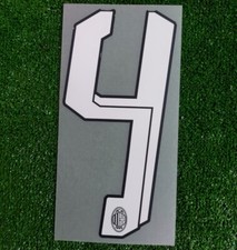 NUMERO 4 PER MAGLIA MILAN