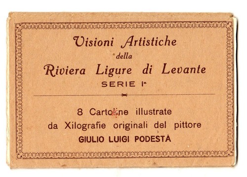 Folder cartoline riviera - folder, di