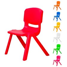 Sedia Colorata per Bambini 173710 in Plastica Modello Impilabile 26x30x50cm