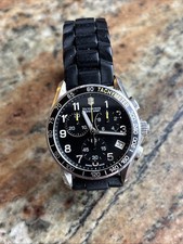 Orologio CRONOGRAFO uomo Victorinox Swiss Army 241316 con scatola manuale indossato pochissimo