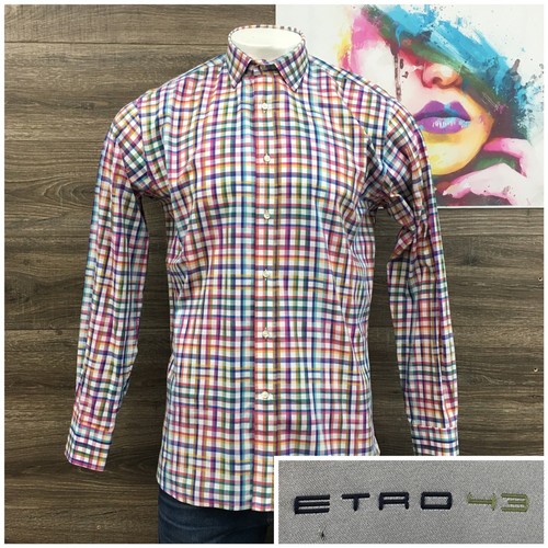 Etro mens multi color - multi, plaid