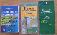 Lonely Planet, Bretagna e Normandia +Carta TCI Francia +guida Normandie Cotentin