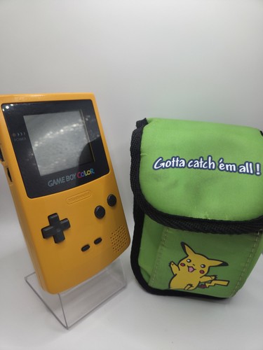 Nintendo gameboy color giallo - color,