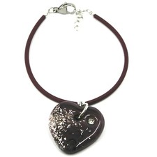BRACCIALE GOMMA E ACCIAIO