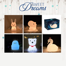 Paladin Pharma Sweet Dreams Lampada Notturna in Silicone per Bambini Multicolore