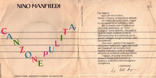 Disco giri nino manfredi - 45,