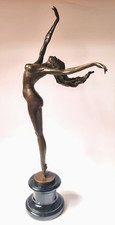 Bronzo Scultura Ballerina Nuda