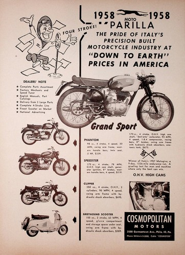 Moto parilla grand - grand, sport
