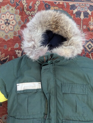 Parka con cappuccio vintage