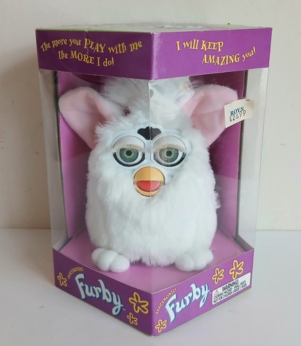 Palla neve bianca furby - palla,