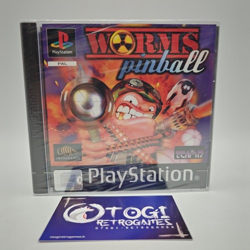 Worms pinball ps1 playstation - worms,