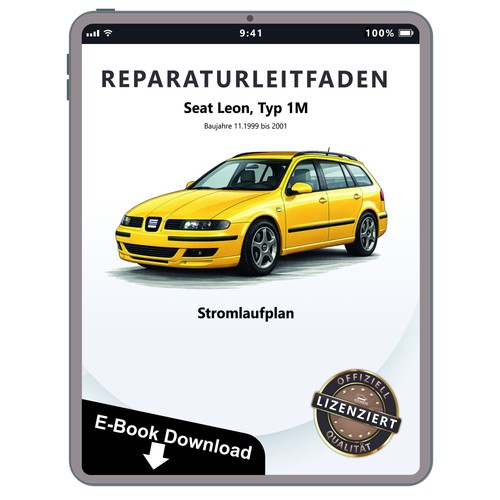 Seat leon 1999 2001 schema - 1m,