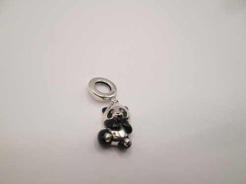 Ciondolo orso panda - , argento