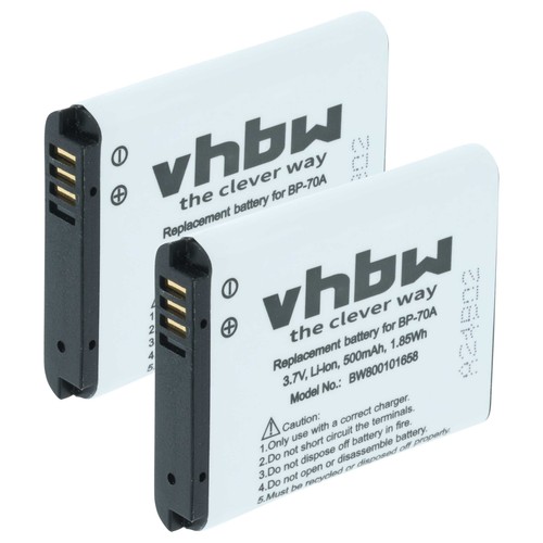 Batteria per samsung dv180f - 2x,