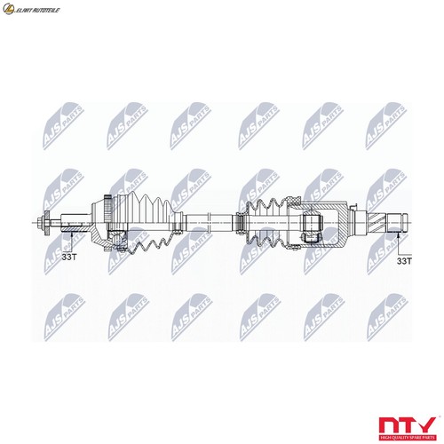 Albero motore npw 122 - motore, npw-me-122