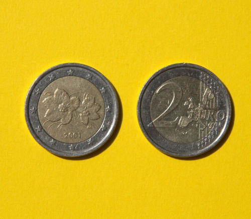 Moneta euro finlandia - da,