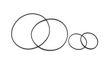 Kit Cinghia per AIWA NSX-V700 NSX-V929 Cassette Deck Compact System Belts-Kit