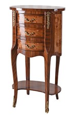 Comodino antico rococò