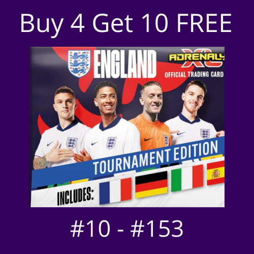 England adrenalyn cards - adrenalyn, xl