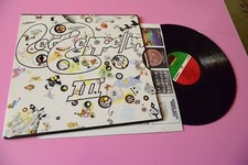 LED ZEPPELIN LP III US '70 EX++ ROUD COVER EDITION ! INSERTO ROTANTE !!!!!