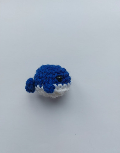 Amigurumi portachiavi balena - portachiavi,