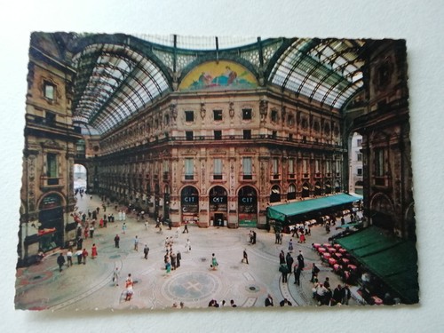 Cartolina milano galleria - cartolina,