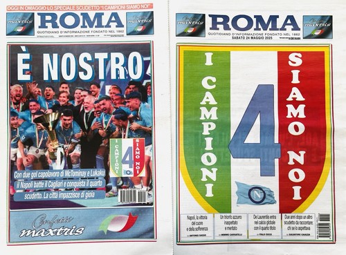 Giornale napoli vince 4 - giornale, il