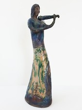 Violinista Ceramica Terra