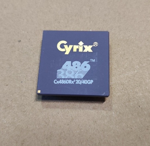 Cyrix cx486drx2 40gp - cyrix,