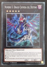 NUMERO 5 DRAGO CHIMERA DEL DESTINO Super Rara Italiano DANE-IT092 YUGIOH