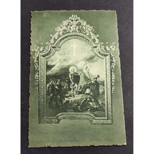 Cartolina Eglise de Brusson - Tableau S. Maurice