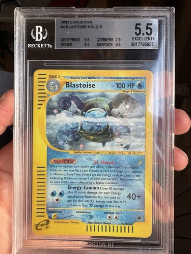 Carta pokémon blastoise holo - carta,