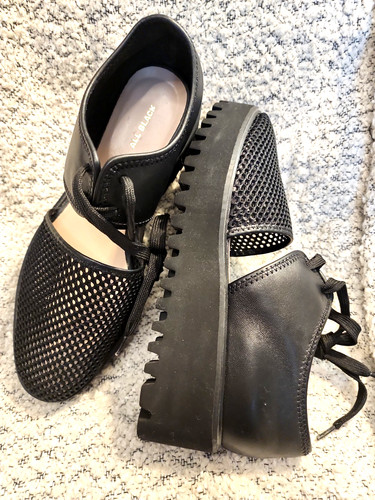 Sandali tutti neri flatform
