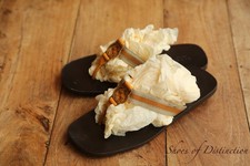 Gucci GG sandali in pelle nero