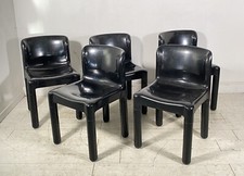 SET 5 SEDIE Kartell "4875" Carlo Bartoli MADE IN ITALY PLASTICA ANNI 70 DESIGN