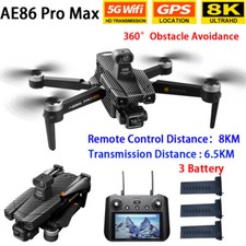AE86ProMax+ Drone GPS 8KM FPV