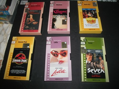 Lotto vhs film cassette - vhs,