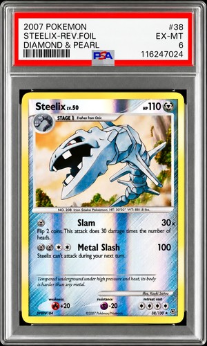 Steelix rare reverse holo - reverse,